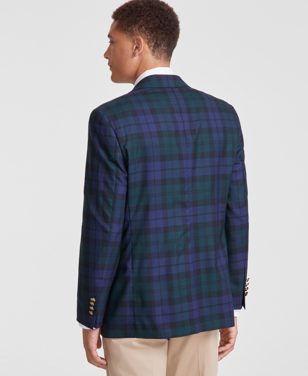 Brooks Brothers Mens Classic fit Sport Coat Blazer 38 S Navy Blue