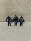 Lot Of 3 Vintage GI Joe Cobra Commander Y2K Action Figures, HASBRO FREE SHIP