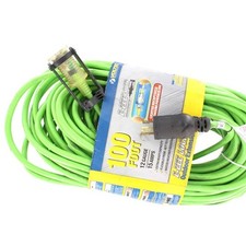 VOLTEC 100' outdoor ext. cord Twist Lock M XUG-F w/ EZ lock