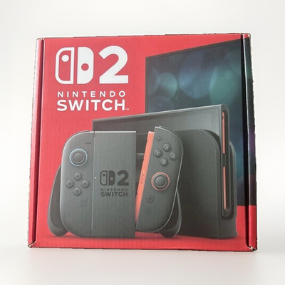 Nintendo Switch 2 Black Console 256GB 4K UHD TV-Compatible USB-C HDMI