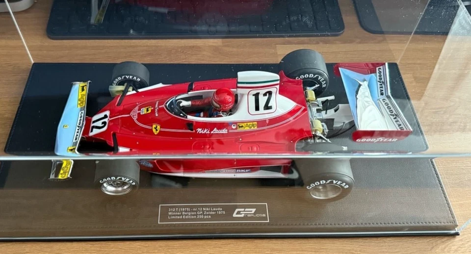 Ferrari 312T Niki Lauda 1975 Zolder Winner GP Replicas 1/12 F1 1 of 250 RARE ! - Immagine 2 di 4