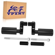 Frame Sliders Engine Guard Fairing Falling Protection for Kawasaki Ninja Black