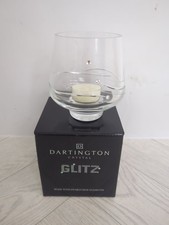 BRAND NEW IN BOX DARTINGTON CRYSTAL GLITZ VOTIVE Candle Holder Swarovski #G