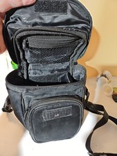FUJIFILM Black Padded Soft Case Camera Bag with Adjustable Divider  Strap