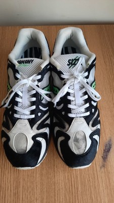Saucony X Grid Azura 2000 Zebra Men display picture 1