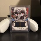 2024 Topps Inception - Source Materials Drake Maye #SM-DM Red 55/75 (MEM, RC)