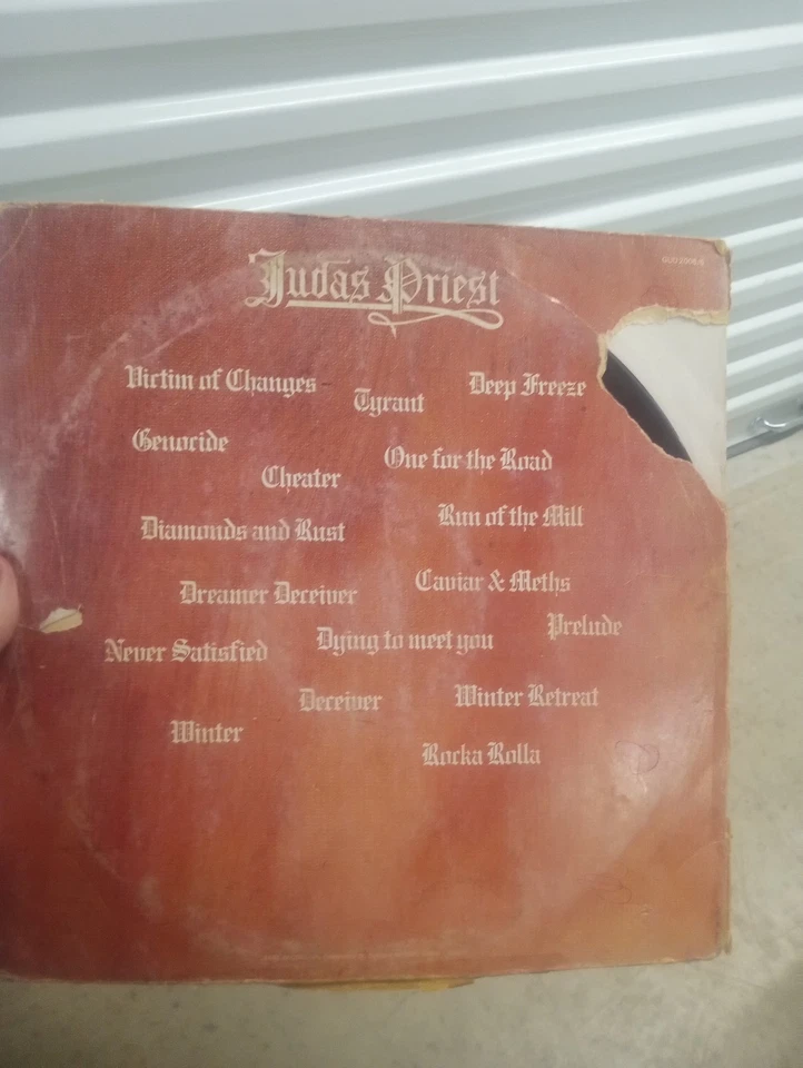 Judas Priest Hero, Hero Double LP Vinyl 1981 Gull Label Italian Press. Foto 3 de 4