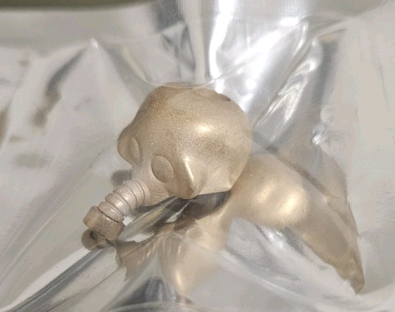 NEW Rare Playge Bronze Squadt Nozzel Bead EDC Ferg Ferguson Zipper Pull