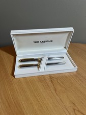 Ted Lapidus Paris Deux stylo-plumes de fontaine dans la boîte originale