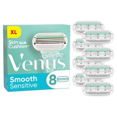 Gillette Venus Smooth Sensitive Ersatzklingen Damen 8er