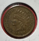1883 US Indian Head Cent! XF! SHARP! Old US Coin!