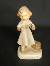 Vintage 1957 Lefton’s China I Would Like To Be Series Nurse Figurine 