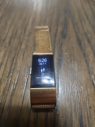 Fitbit Charge 2 Wristband Activity Tracker - Black With Gold Band