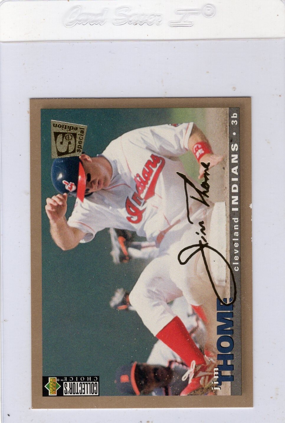 1995 Collectors Choice SE Gold Signature Jim Thome #114 / Nm