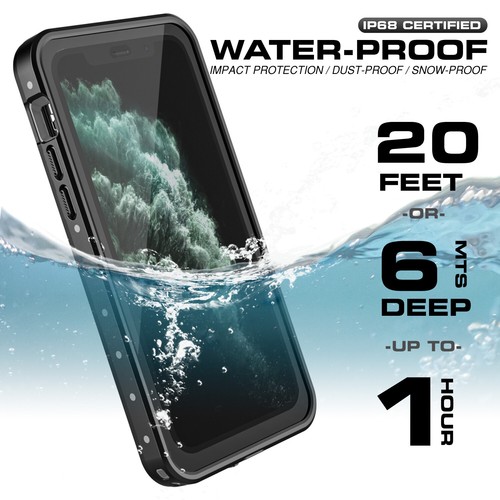 For Apple iPhone 11 / 11 Pro Max Case Waterproof with Screen Protector Series - Picture 2 of 40