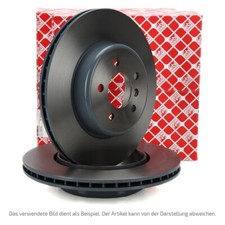 febi Bremsscheiben Ø 320mm für MERCEDES S-KLASSE W222 C217 hinten 2224231000