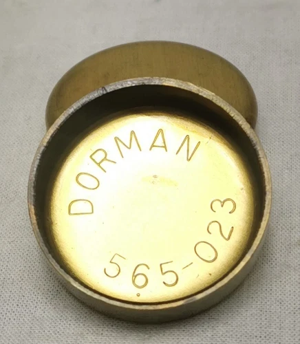 SET OF 10 Dorman 565-023 Brass Cup Expansion Plug 1-1/4 In., Height 0.400 - Picture 3 of 3