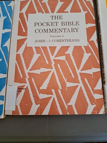 The Pocket Bibel Kommentar Set Vol. 1-4 6-10 Missing Vol 5 Religion 6,5 x 4,75 - Bild 8 von 12