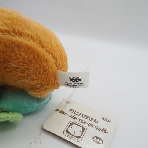 Capybara-san C0707 KAPIBARA-SAN Banpresto 2009 Plush 3.5" Mascot Toy Doll Japan - Picture 8 of 10
