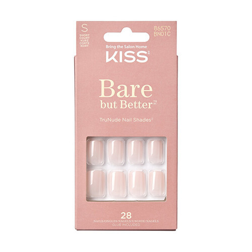Kiss My Face Unghie Nudies Migliori-e-Naturali 28 pezzi donna
