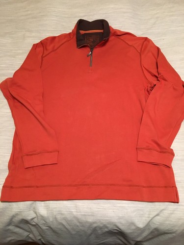 Zip Pima Cotton Sz Large Soft Hand MSRP 