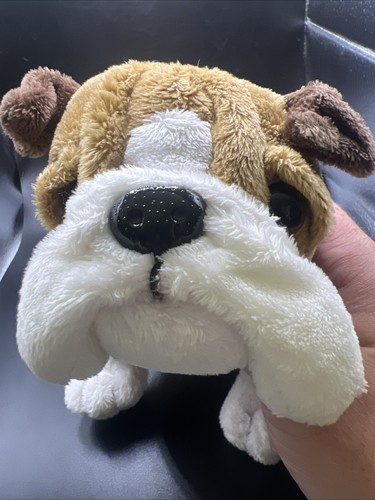 Ganz Webkinz Brown And White Bulldog HM126 No Tag Or Code - Picture 10 of 10