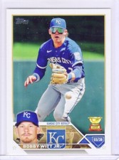 2023 Topps Series 1 Bobby Witt Jr. All-Star Rookie Gold Cup Royals #7