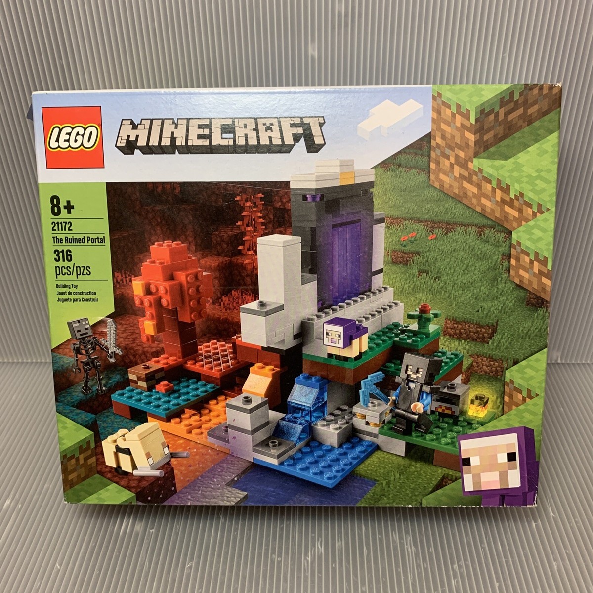 LEGO 21172 MINECRAFT The Ruined Portal ~316 Pieces w/ 2