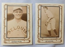 1983 Cramer Baseball Legends Series 4 #91-120 Baseball Card Pick one