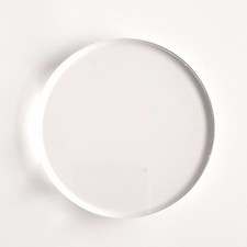 25 ACRYLIC CIRCLE CLEAR 3" BLANK DISCS 1/16" THICK ROUND SHAPES ACRYLIC SHAPES