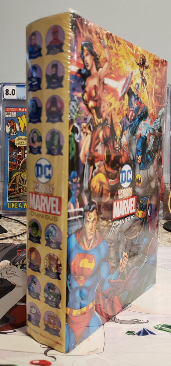 DC VERSUS MARVEL Omnibus Hardcover DM Comics 2024 Jim Lee Cvr