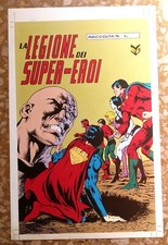Tavola prova colore La Legione dei Super-Eroi Raccolta N. 25 Cenisio Superman