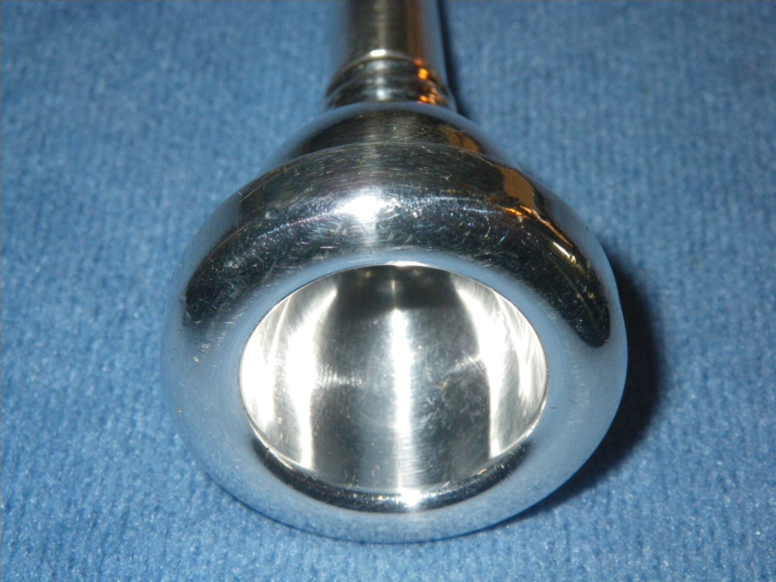 BLESSING TROMBONE MOUTHPIECE 12C SMALL SHANK, SILVER PLATED