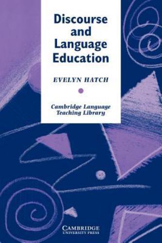 Discourse and Language Education Hatch EFL Paperback Cambridge University Press