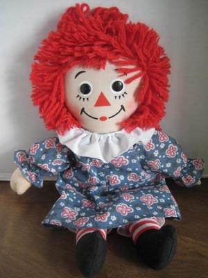 red hair doll