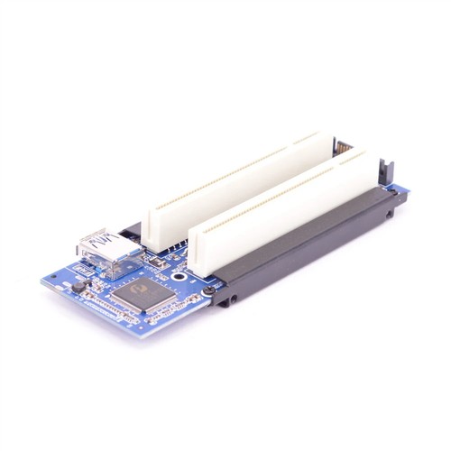 PCI-e 1x 4x 8x 16x to Dual PCI slots Adapter Pci Express Converts Pci Slot Card - Photo 5/5