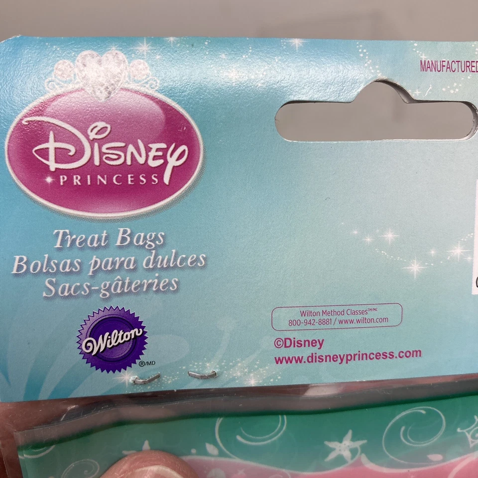 2x Wilton Disney LITTLE MERMAID Treat Bags Set of 16 ~ 32 Total~ Free Shipping! - Image 4 of 4