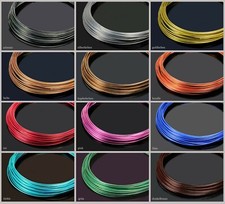 Inwaria Filo Alluminio Ø 1,5 MM 5m Metallico Decorazioni Cerato Mestiere