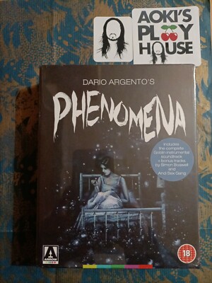 PHÄNOMEN Dario Silber! Blu Ray Arrow Limited Edition Box! Neu Versiegelt
