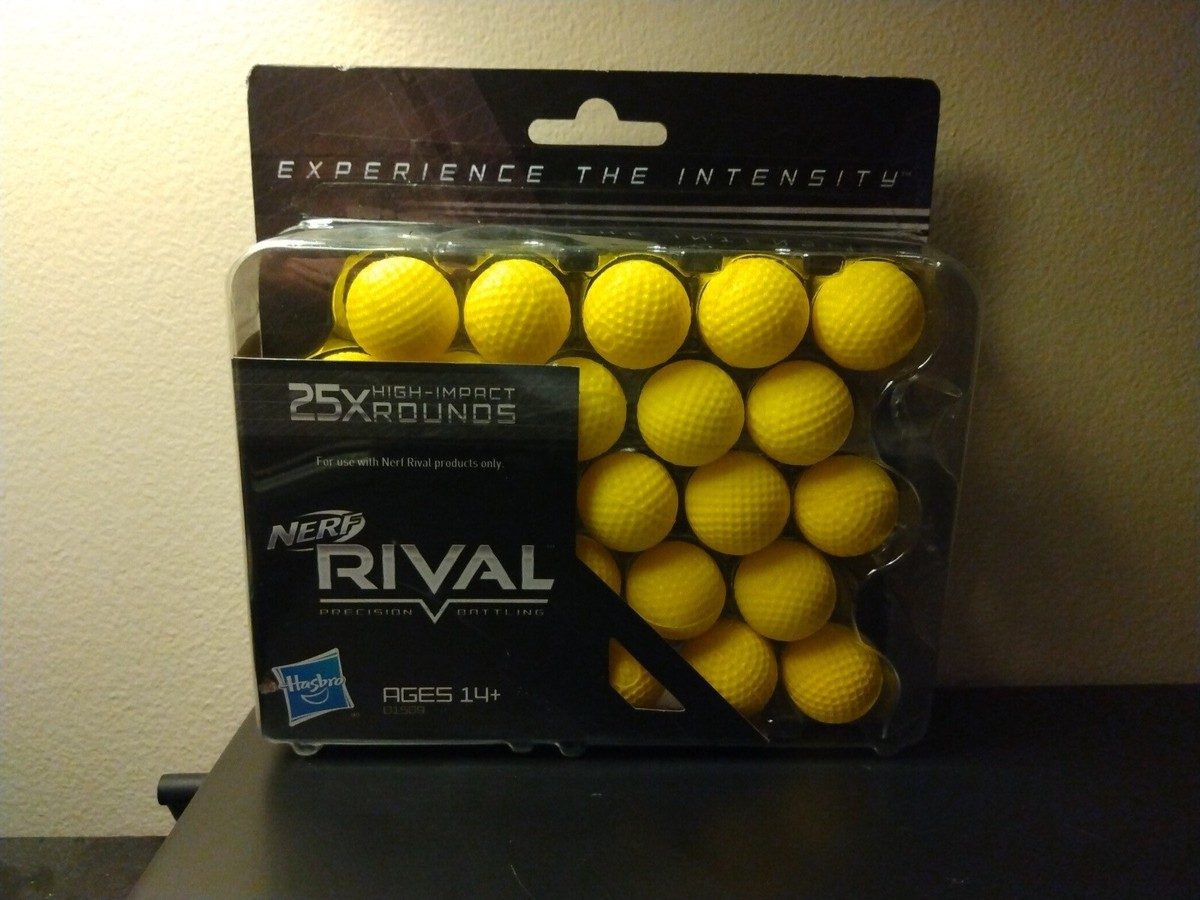 Genuine NERF Guns Rival Blasters 25 Round Ammos Refill Pack