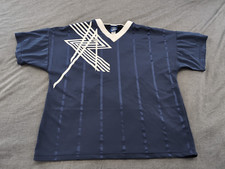 Vintage 90's Umbro Futbol Soccer Jersey Shirt Adult XL Dark Blue #27 Mens USA