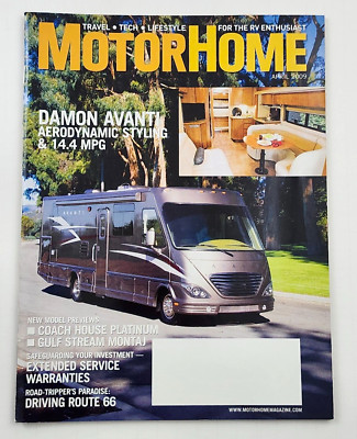 Motorhome Magazine April 2009 Coach House Damon Avanti Gulf Stream Montaj