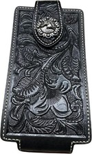 Western Stakes Western Leather Phone Belt Holster Cell Phone Case Phone Pouch