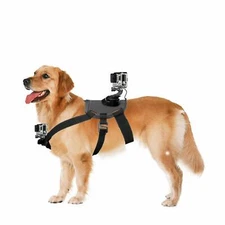 Adjustable Dog Fetch Harness Chest Strap Mount for GoPro HERO10 9 8 7 6 5 4 3+