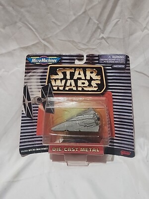 Star Wars Micro Machines ''Imperial Star Destroyer'' Die Cast Metal Galoob 1996