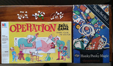 Vintage MB Operation & Hanky Panky Magic Set No.1