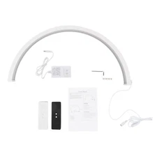Dimmable Led Half Moon Desk Lamp Nail Led Salon Light Styling Tattoo Make-up 36w