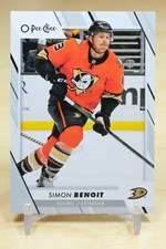 2023-24 O-Pee-Chee Base #476 Simon Benoit - Anaheim Ducks