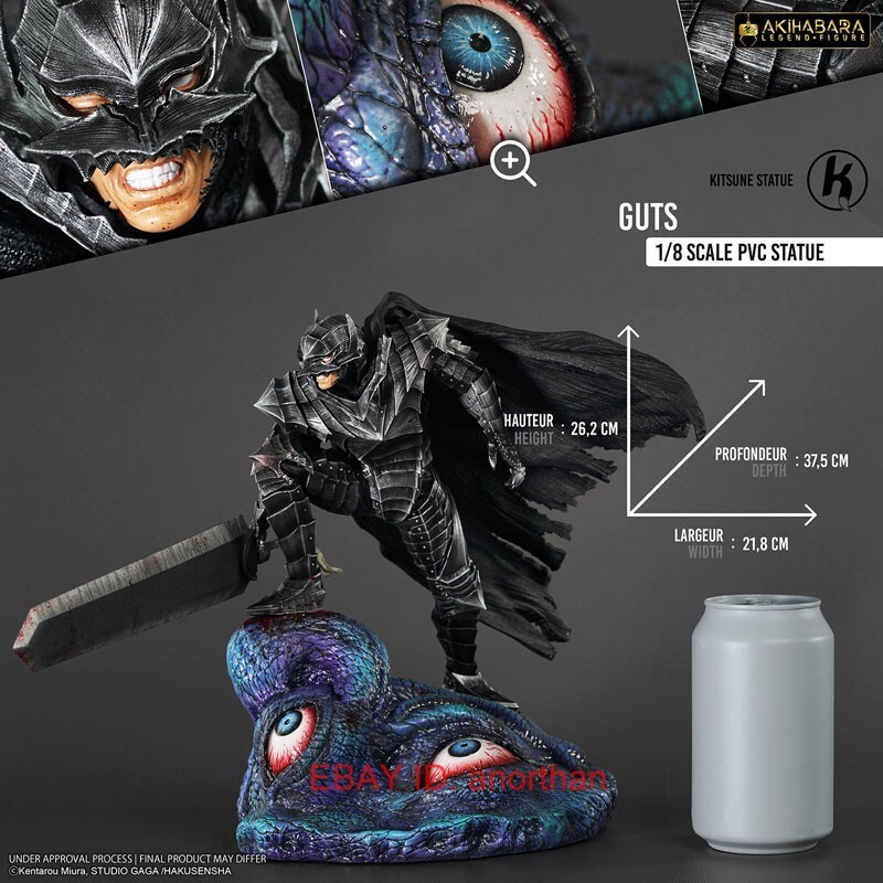 Kitsune Statue Berserk Guts Akihabara Legend 1/8 Scale PVC
