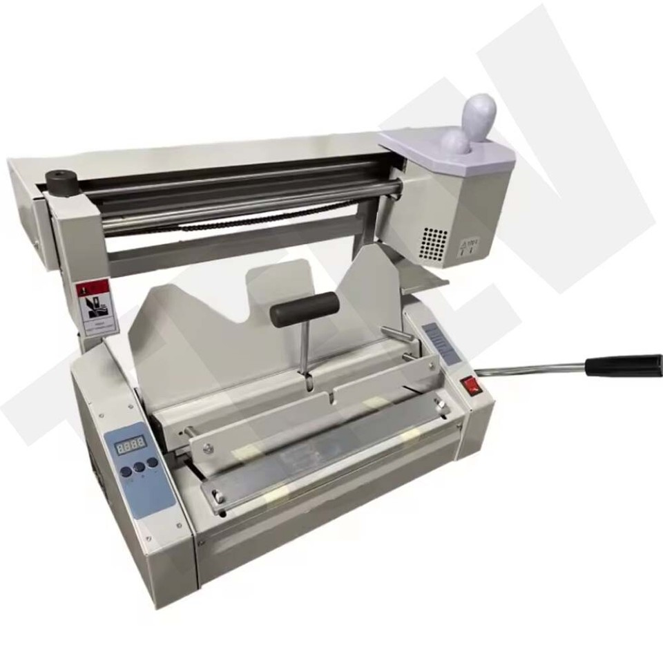 Gluing Binding Machine Set Wireless Hot Melt Gluing Machine Book